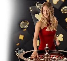 Professional live dealer table environment demonstrating proper gaming etiquette and player interaction